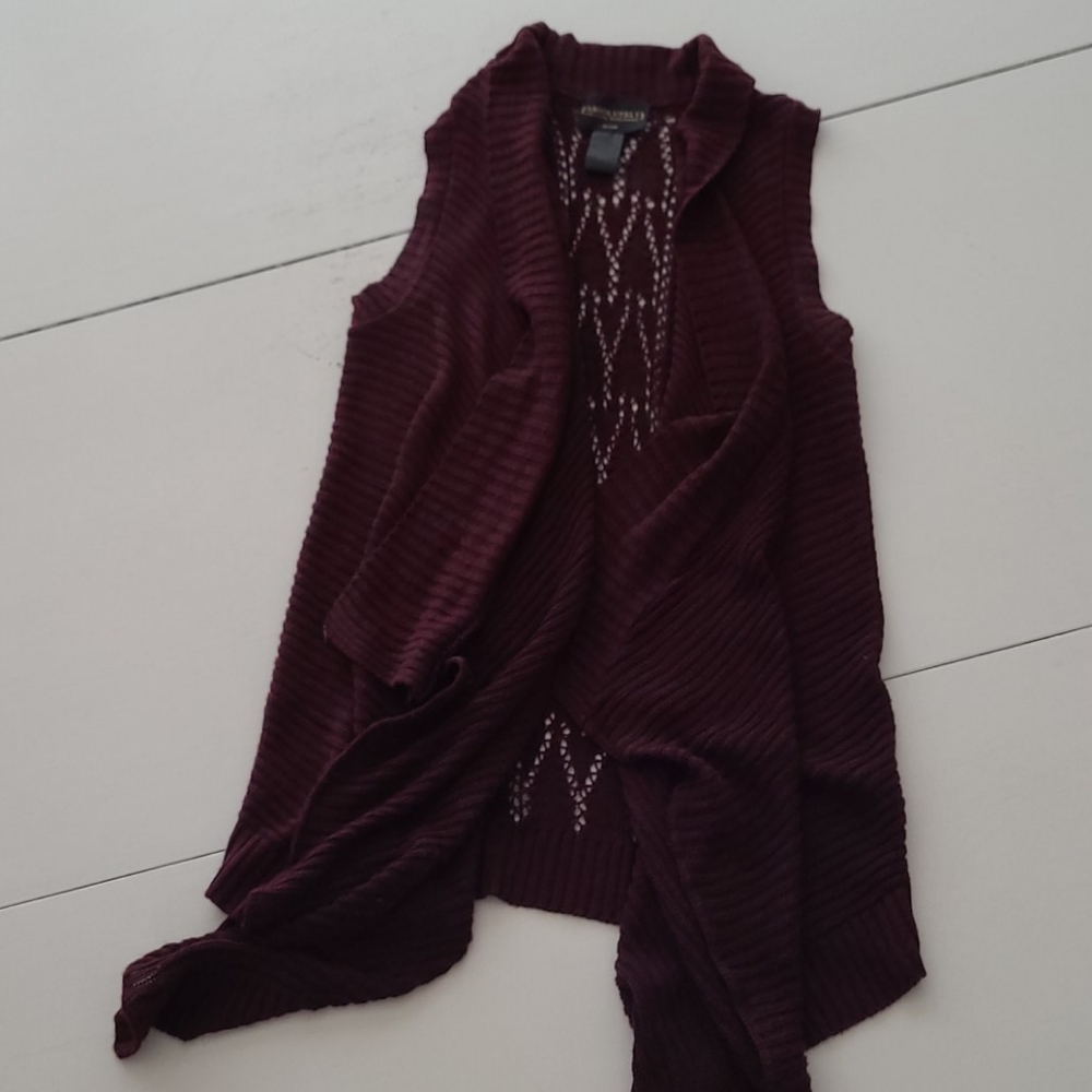 Plum cardigan